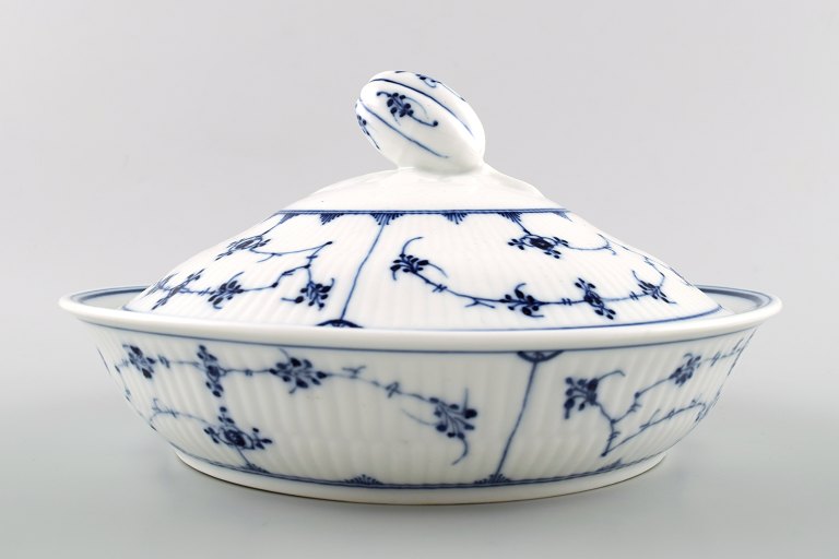 Rare Bing & Grondahl /B&G fluted lid tureen.1870s.