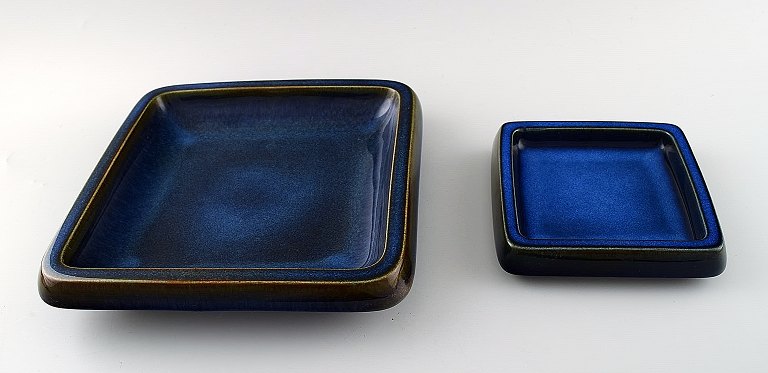 Sven Jonson, Gustavsberg "Lagun" stentøj. 2 fade.