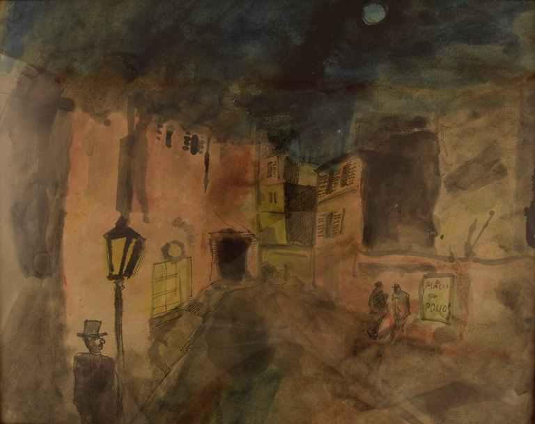 Mogens Vantore: Scenery from Paris.