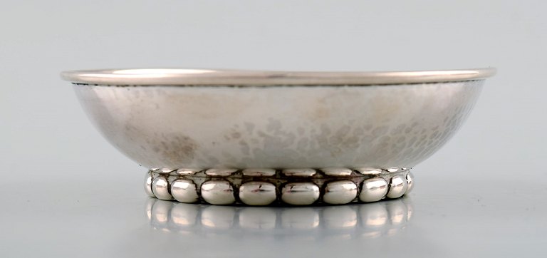 Evald Nielsen, Art Deco silver bowl. Denmark.