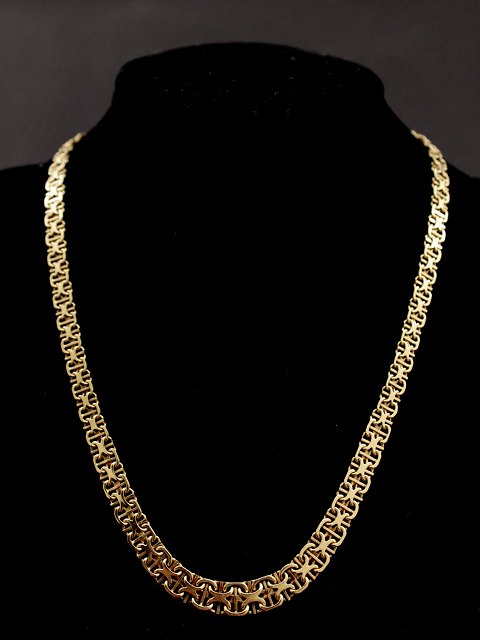 14 carat gold necklace sold