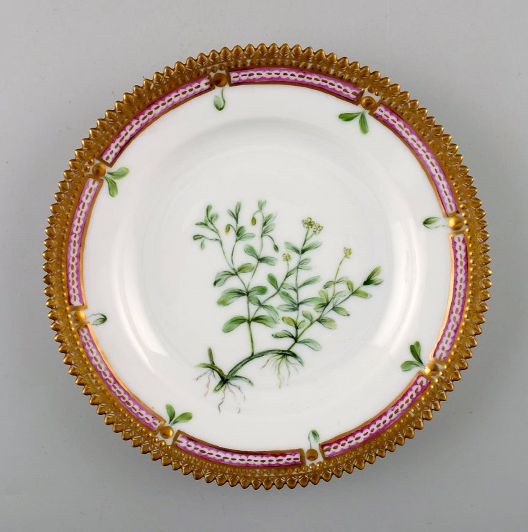 Royal Copenhagen Flora Danica Dessert Plate # 20/3551.