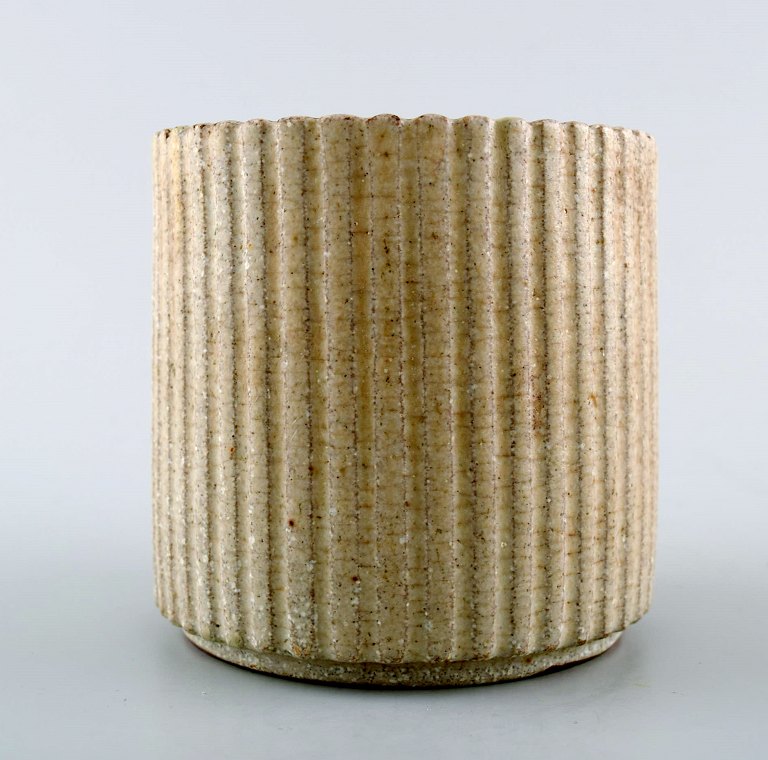 Arne Bang. Ceramic vase. Mid 20 c.
