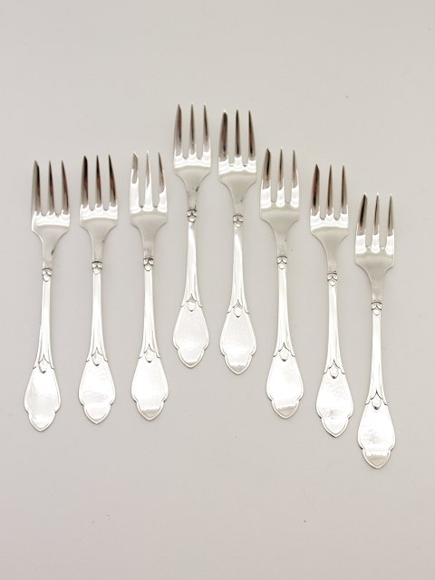 Dalgas  silver cake forks sold