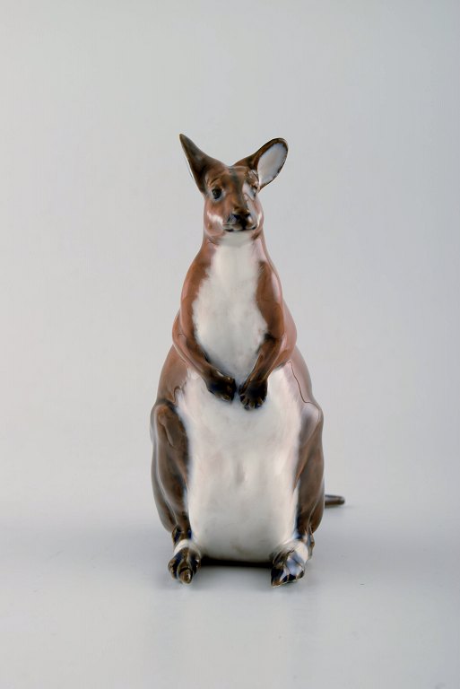 Royal Copenhagen number 5154 Kangaroo.Designed by Jeanne Grut.