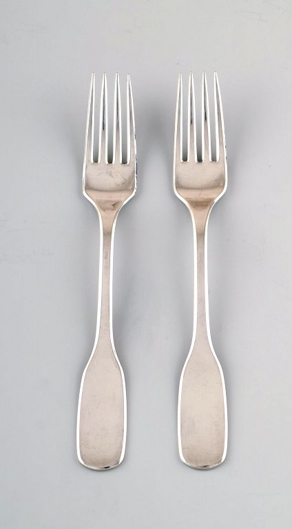 Hans Hansen silverware Susanne, dinner fork in sterling silver.