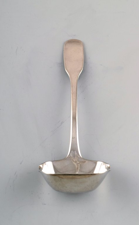 Hans Hansen cutlery Susanne sauce spoon in sterling silver.
