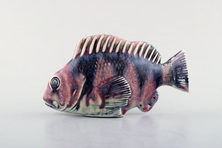 Unique Sven Wejsfelt. Fish. Stoneware.