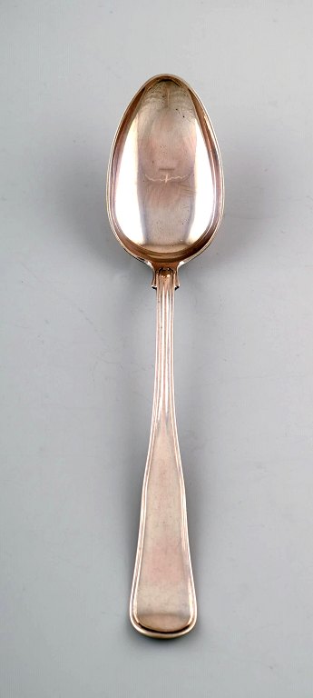 Carl Juul (Aarhus, 1893-1903). Old Danish soup spoon in silver (830). Ca. 1900.