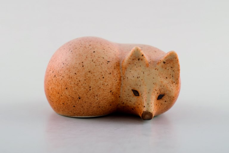 Lisa Larson for Gustavsberg 1977, ræv fra serien Skansen.