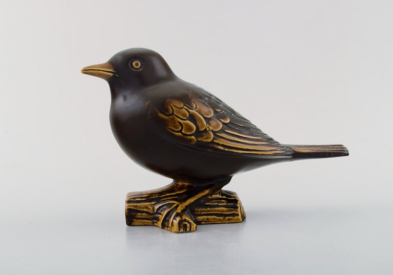 Sven Wejsfelt for Gustavsberg. Bird in stoneware.