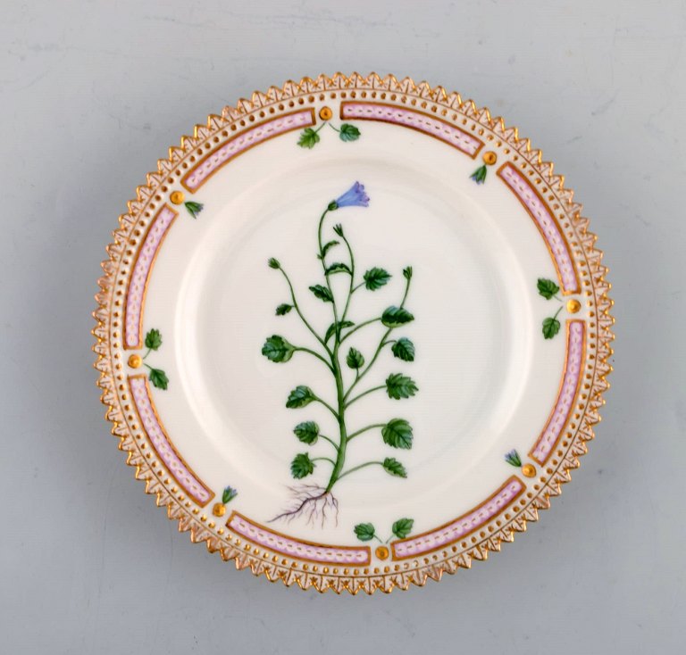 Royal Copenhagen Flora Danica dessert plate.Hand painted in highest quality.