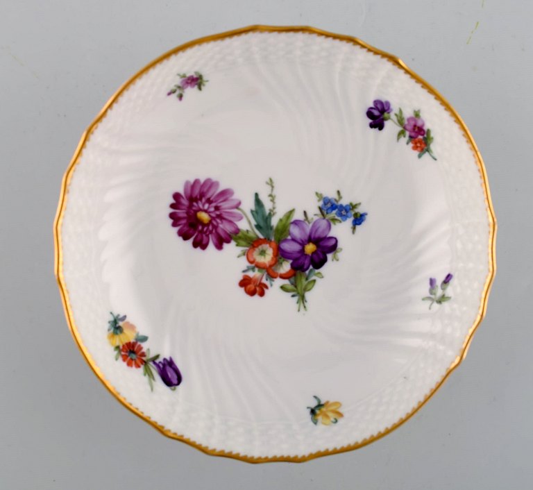 Royal Copenhagen Saksisk Blomst. Skål.