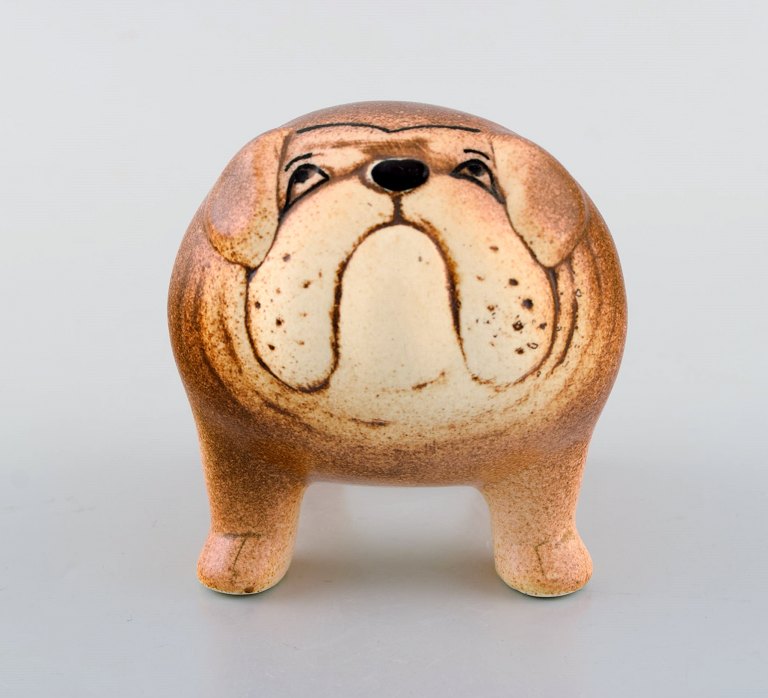 Lisa Larson for K-Studion / Gustavsberg. Bulldog in glazed ceramics. 20th century.