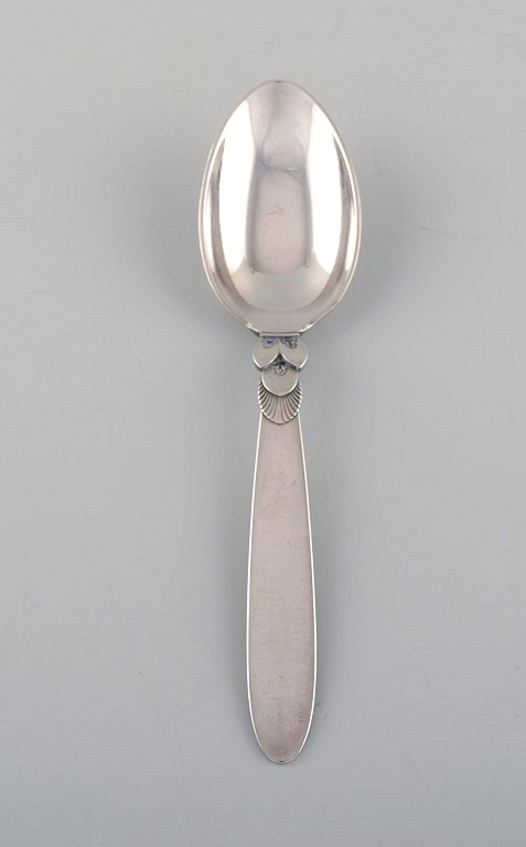 Georg Jensen Cactus dessert spoon in sterling silver. 12 pcs in stock.