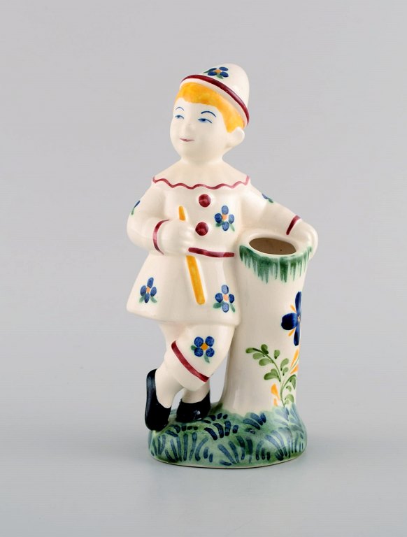 Herluf Jensenius for Aluminia. Childcare figure. Model number 2602. Dated 1951.