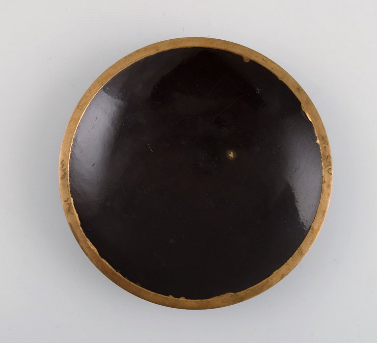 Just Andersen, Denmark. Art deco dish / bowl in bronze. Model number B1894. 1940s / 50s.