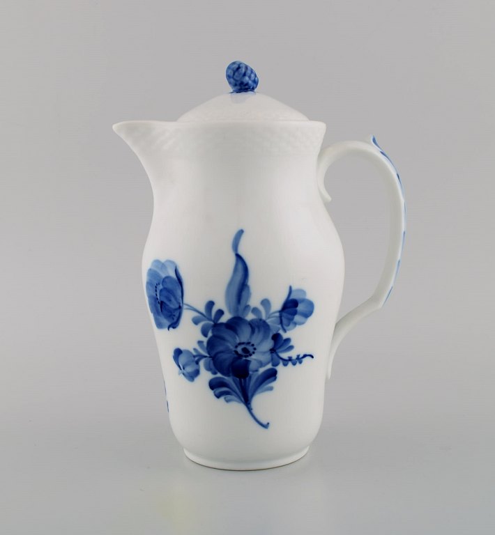 Royal Copenhagen Blue Flower Braided lidded jug. Model number 10/8145.
