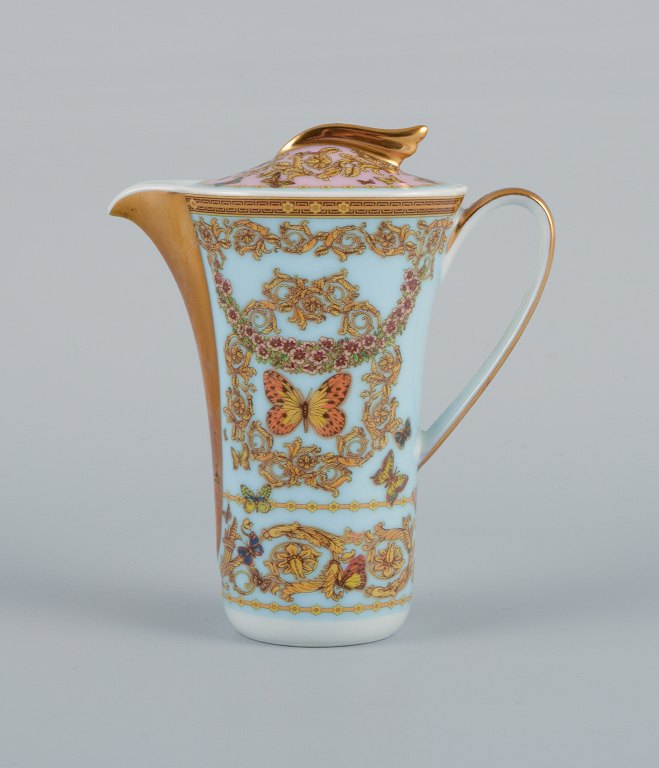 Gianni Versace for Rosenthal, porcelain miniature jug."Le Jardin de Versace".