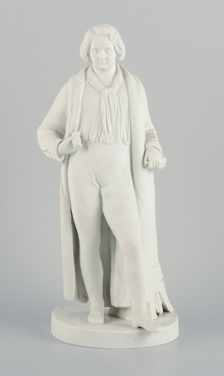 Royal Copenhagen, biscuit skulptur efter Berthel Thorvaldsen.Skulptur af Berthel Thorvaldsen.