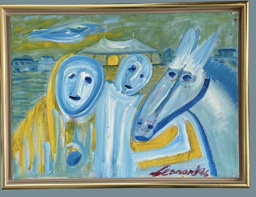 Leonard OlschanskyMaleri