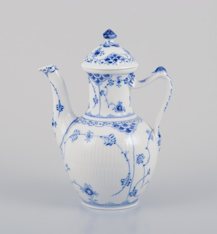 Royal Copenhagen Musselmalet Halvblonde, mokkakande.