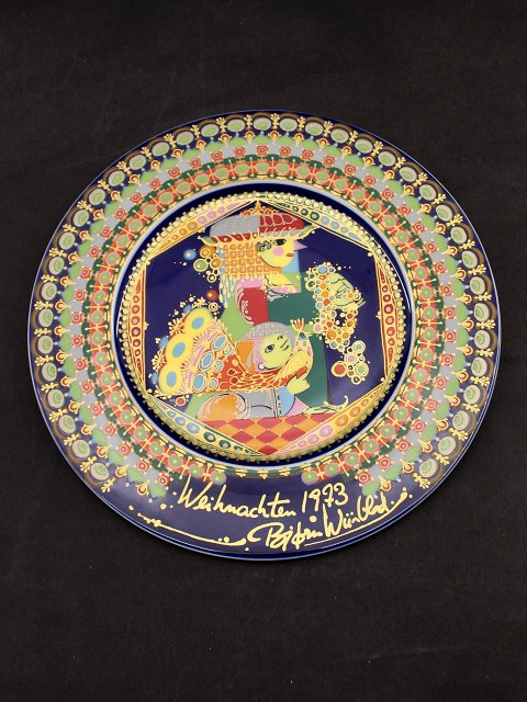 Bjørn Wiinblad Christmas plate 1973