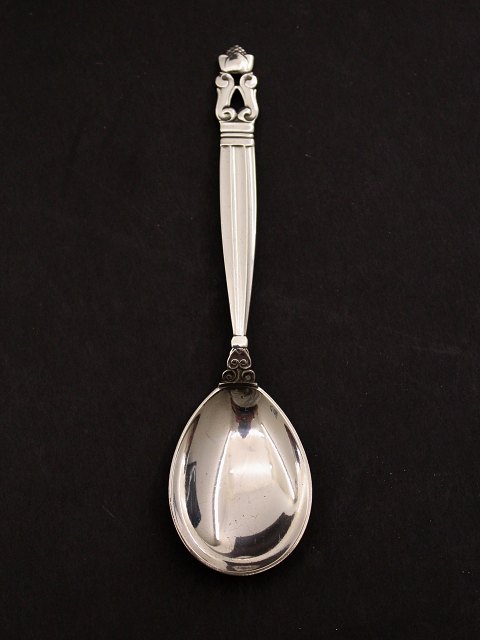 Georg Jensen Acorn serving spoon