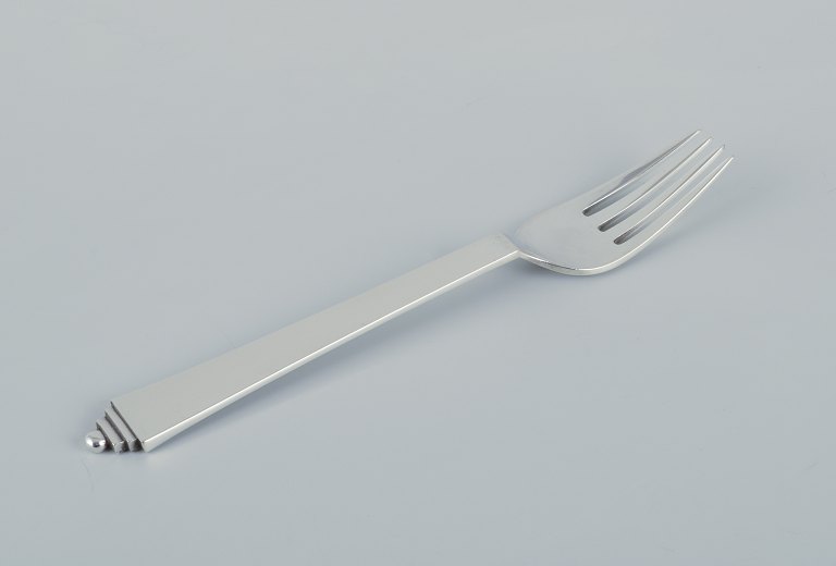 Georg Jensen Pyramid. Dinner fork.