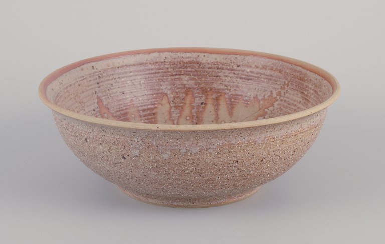 Swedish studio ceramist. Unique ceramic bowl.