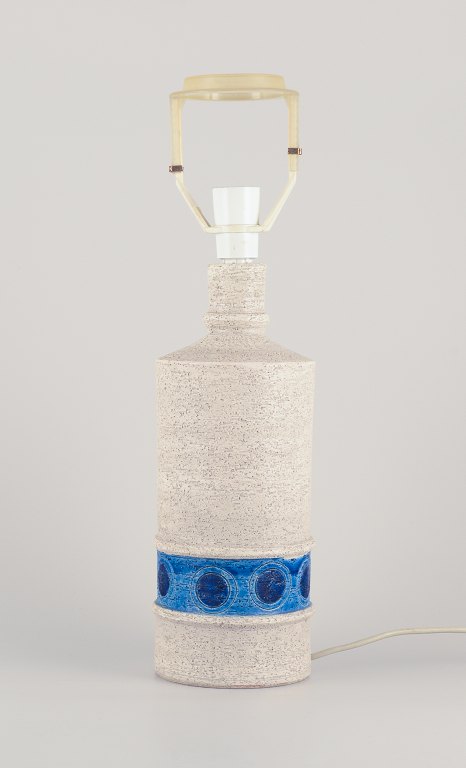 Aldo Londi (1911–2003) for Bitossi, Italy.
Large table lamp in glazed ceramic.