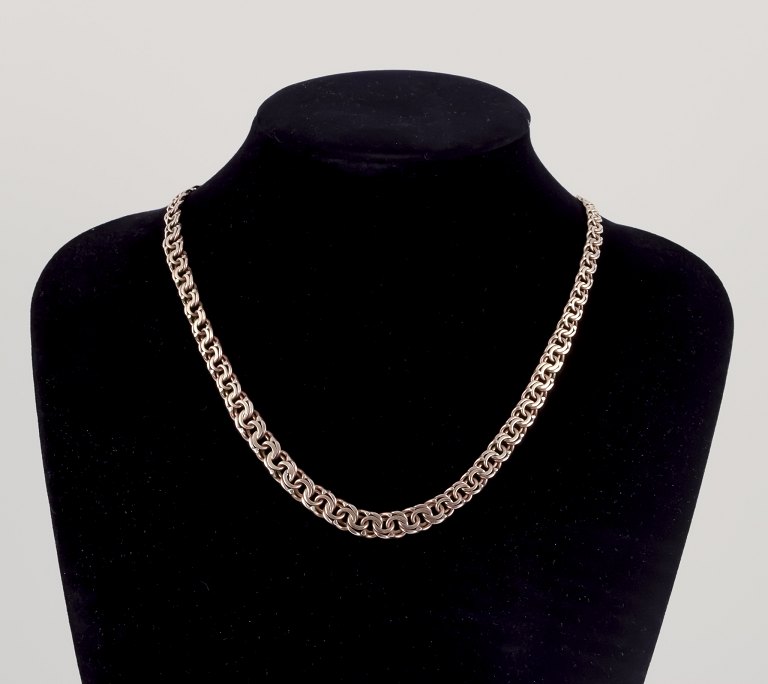 Bismark halskæde i forløb af 8 karat guld.