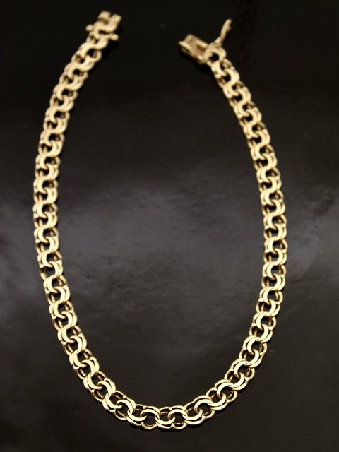 14 carat gold bismarck bracelet