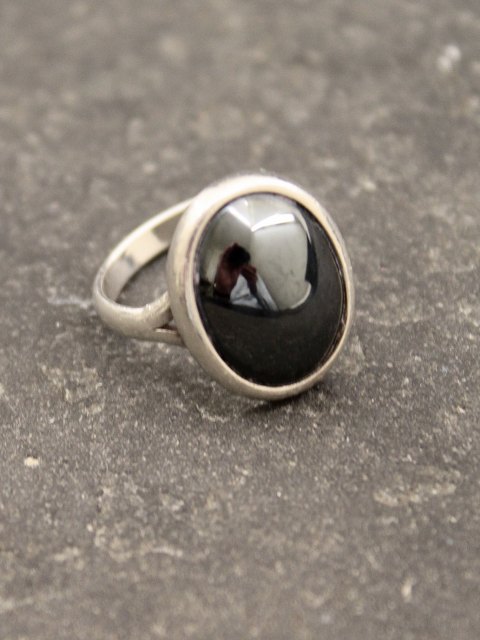 N E From sterling silver ring
