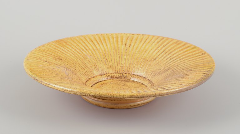 Svend Hammershøi for Kähler.
Large ceramic bowl.
