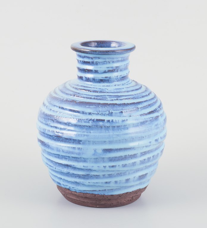 Aldo Londi for Bitossi, Italien.”Pietra” vase af keramik.