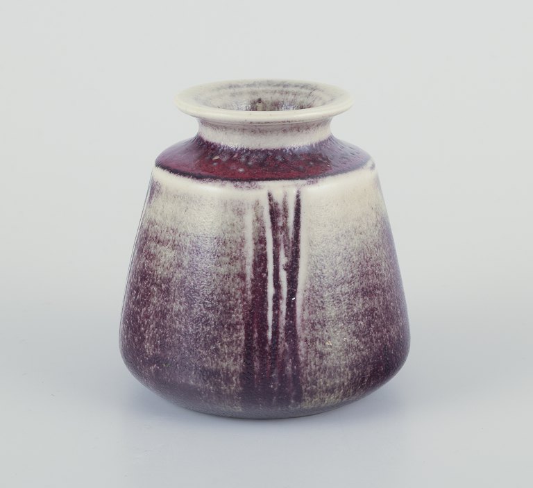 John Andersson for Höganäs.Unique miniature ceramic vase.