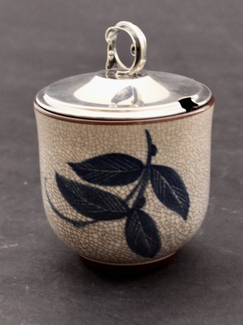 B&G jam jar with silver lid