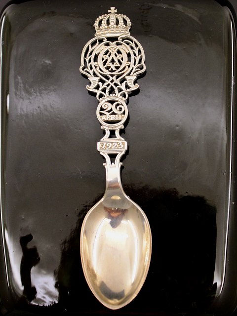 A Michelsen  silver commemorative spoon