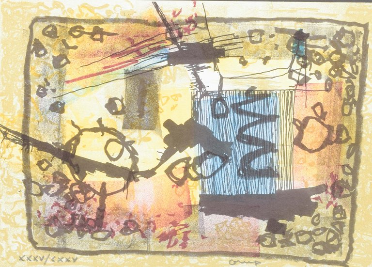 Bengt Orup
Farvelitografi. Signeret med blyant samt nummereret.