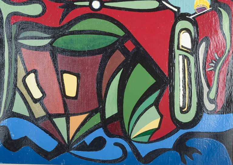 Tord Petter Berlin (attributed, Swedish artist)Oil on canvas