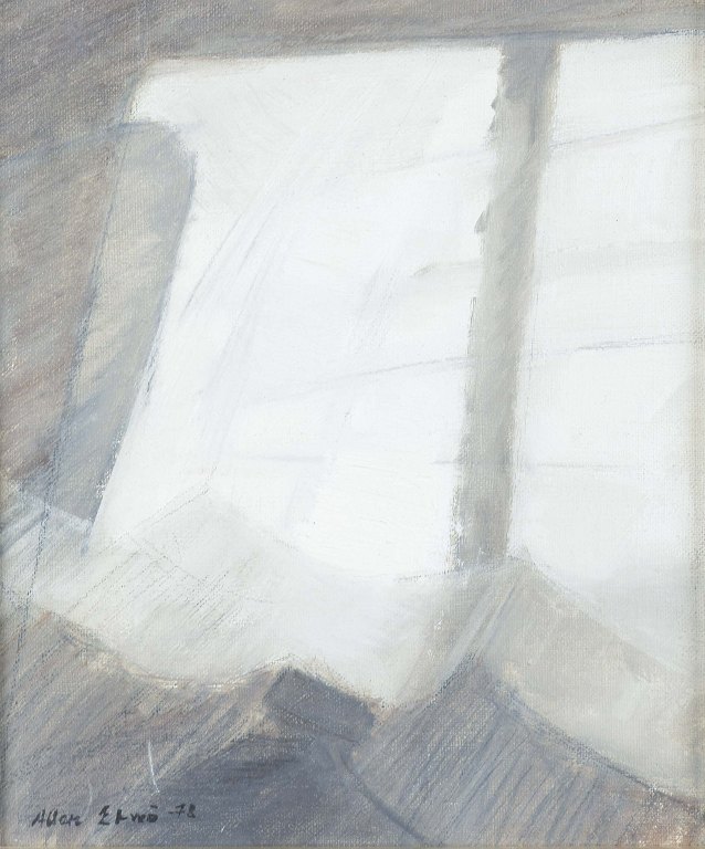 Allan Erwö
“Väggens Former II”.
Oil on canvas.