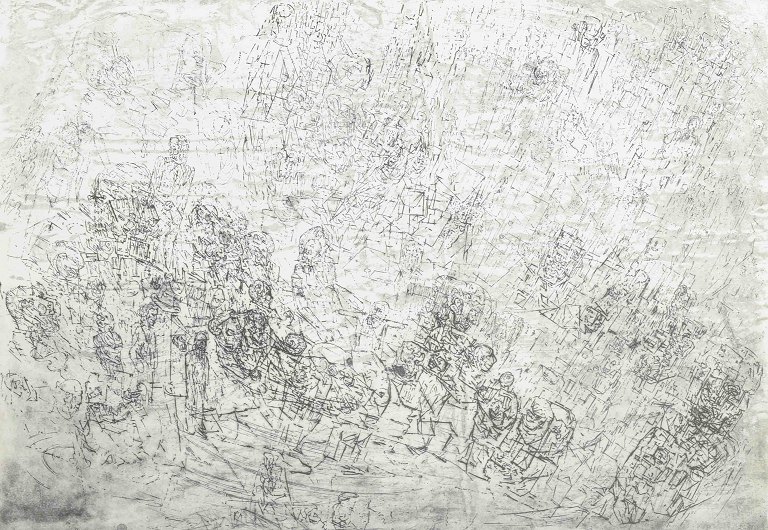 Mogens Nørgård (b. 1945)Etching, 1988