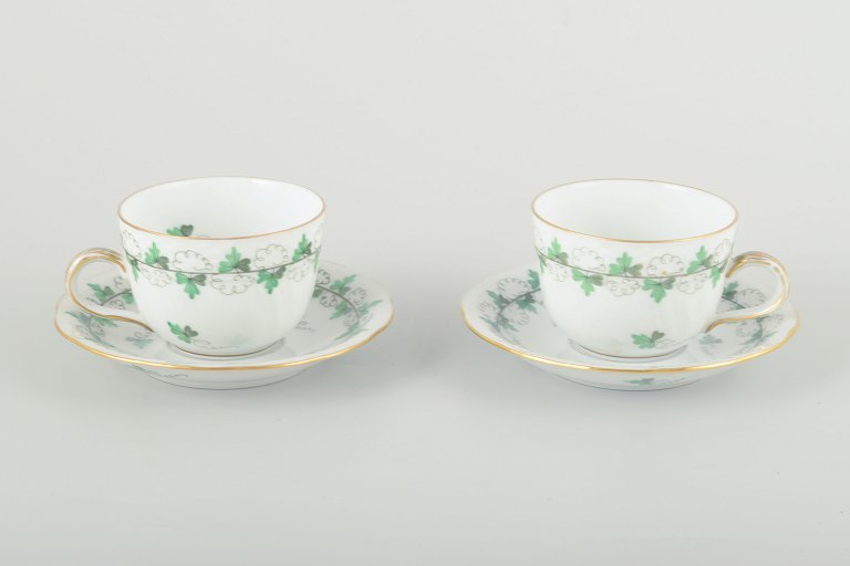 Herend, Ungarn
2 mokkakopper med underkop, midten af 1900-tallet.