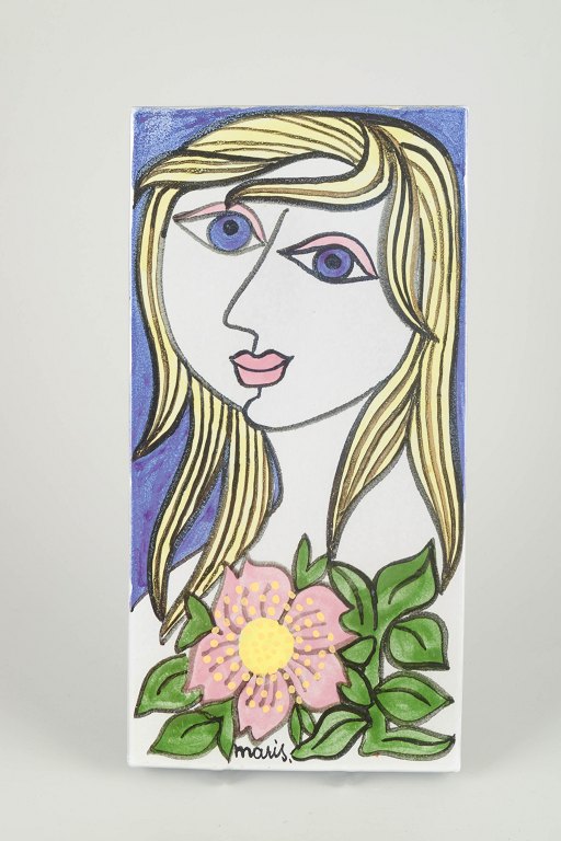 Mari Simmulson for Upsala Ekeby
Wall platter, 1960s.