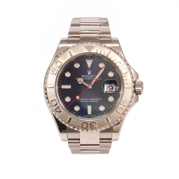 Rolex Yachtmaster 116622 with box and papers sold at AD Knud Pedersen Aarhus, 
Denmark, 06.06.2014. D: 40mm