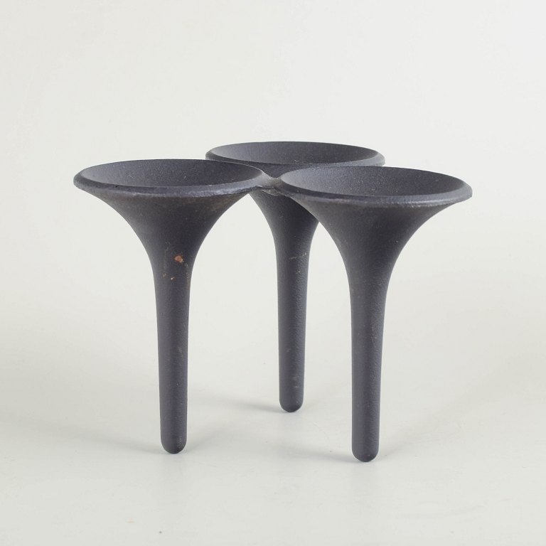 Jens Harald QuistgaardThree-arm candlestick, 1960s.