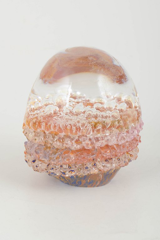 Göran Wärff for Kosta Boda.Paperweight, unique model 1093.