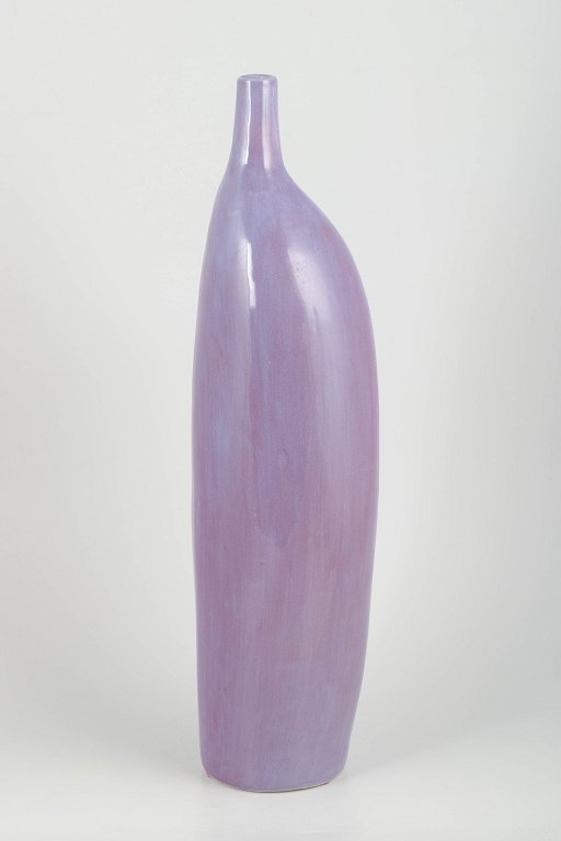 European Studio PotterMonumental art pottery vase, 1980s.