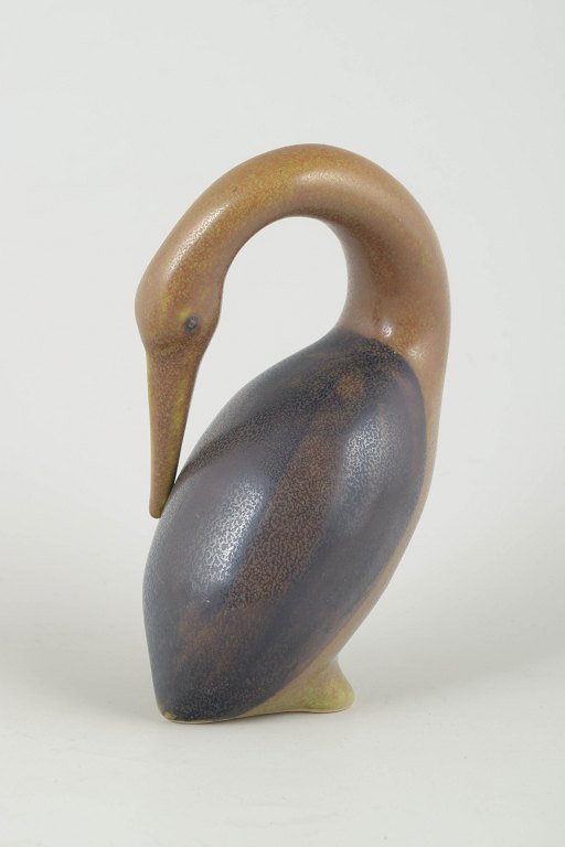 Knud Basse, Bornholm, Denmark.Stoneware Bird Figure, 1960s.